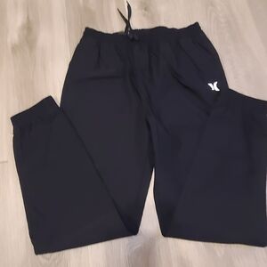 Boys Black Hurley Sweatpants Size 14/16